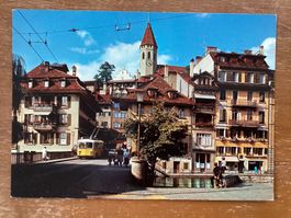 AK Thun. Lauitor mit Trolleybus