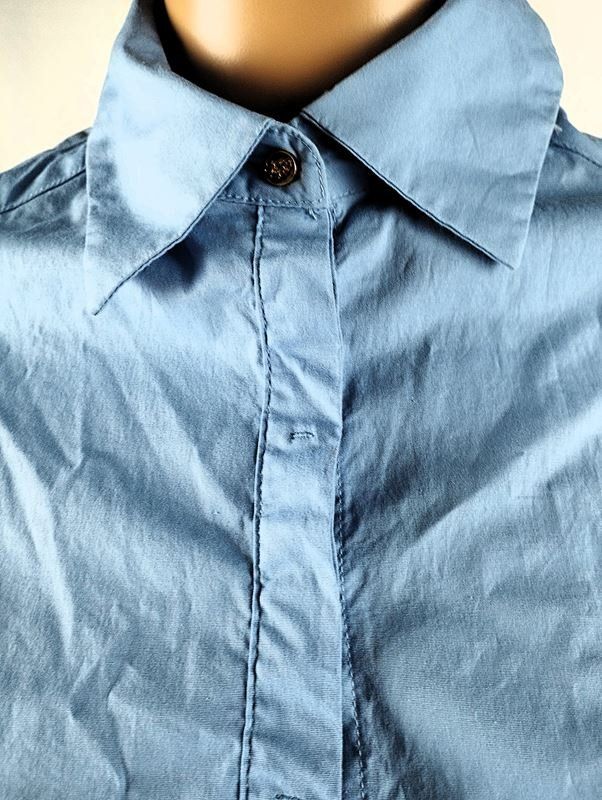 Mango Camicette: MANGO Hemdbluse blau Gr. XS – Usato da Schübelbach venduto da Restwert_Schubelbach 4