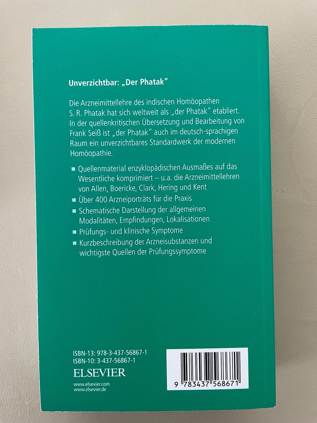 Bücher: Homöopathische Arzneimittellehre – Gebraucht aus Kriens von Mayang 1