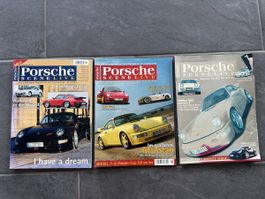 3x „Porsche Scene Live“ aus 2003 / 2004 - 1. Ausgabe - Rar!!