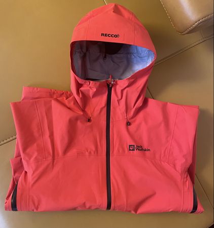 Jack Wolfskin HS Hooded Jacke in XL (Wasserdicht)