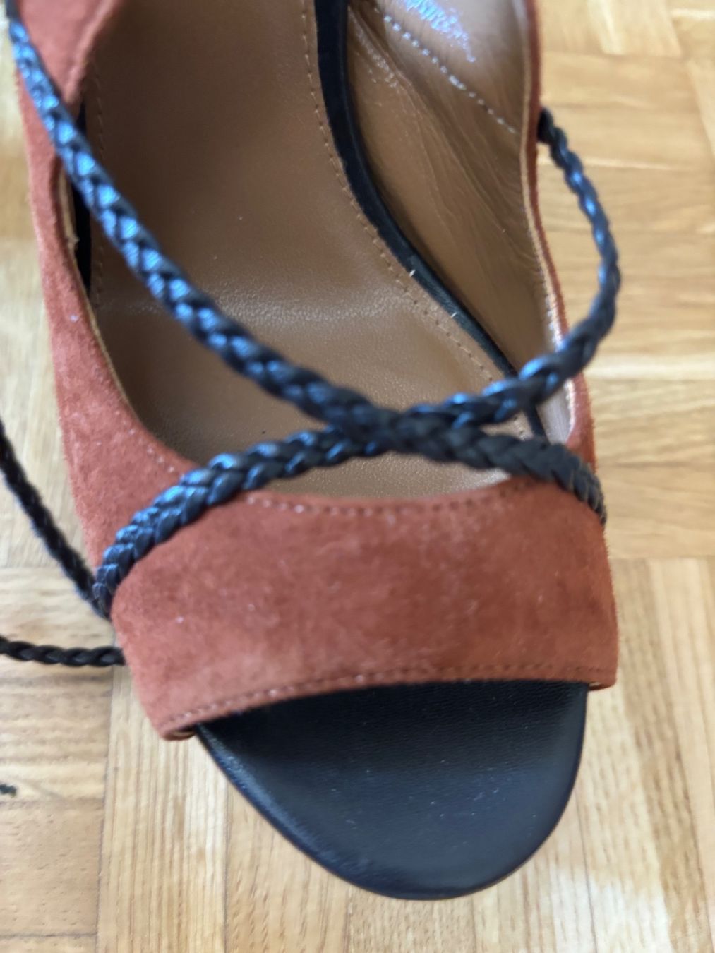 Aquazzura Damenschuhe: Sandales compensées aquazzura neuves – Gebraucht aus Genève von bha_jcf5 6
