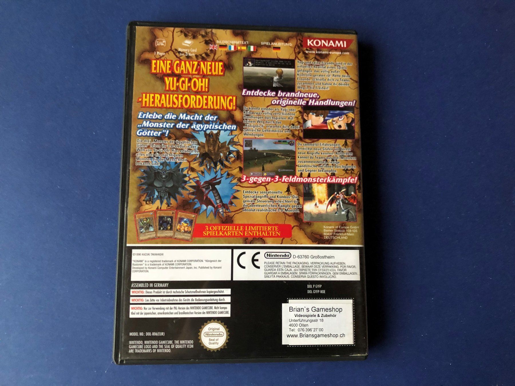 Nintendo Spiele: YU GI OH KÖNIGREICH DER ILLUSIONEN – Gebraucht aus Hägendorf von Briansgameshop 1