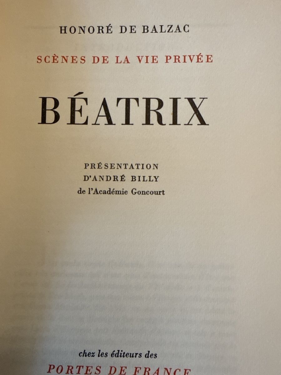 Libri: Livre Oeuvres de BALZAC – Usato da Schmitten FR venduto da Hohezelg 2