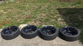 Alufelgen21 Zoll Tesla Model S schwarz 21 Zoll 4x gebraucht.