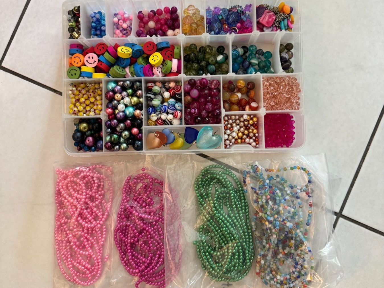 Kits de loisir créatif: Material zum Schmuck machen oder basteln - Set Nr. 3 – D'occasion à Maienfeld par Fashion_2009