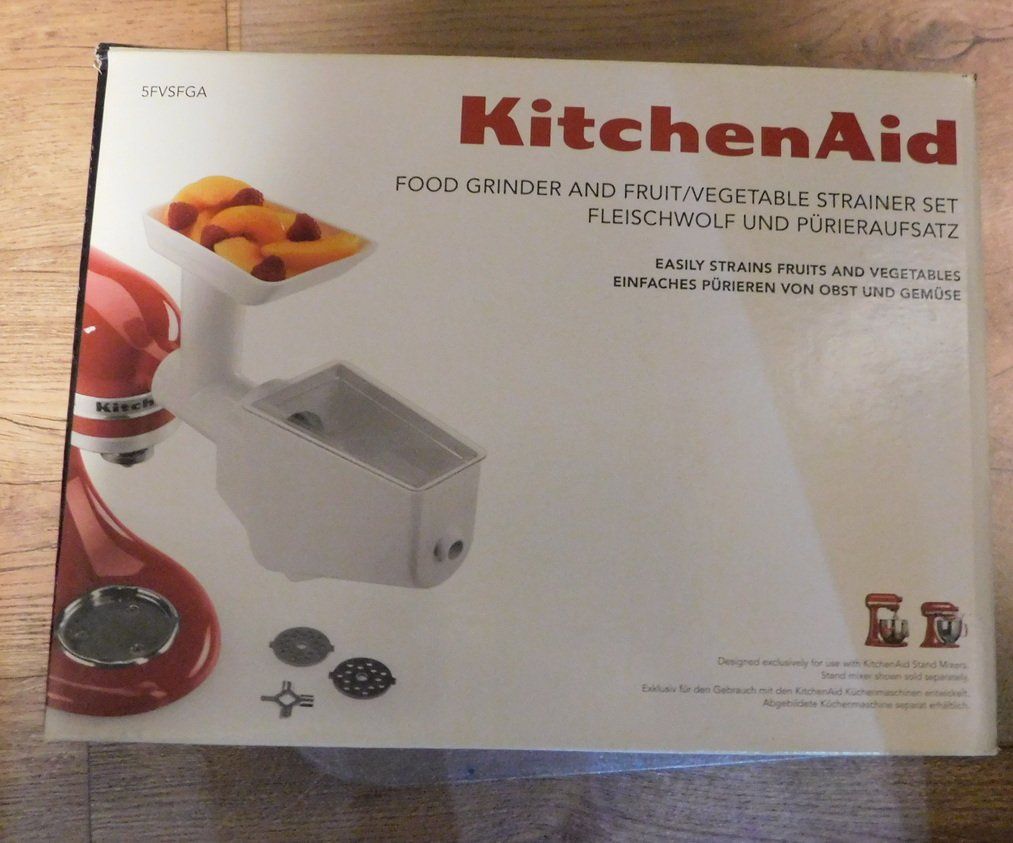 Kitchenaid Elettrodomestici da cucina: Kitchen Aid, Fleischwolf/Pürieraufsatz und Spiralschneider – Usato da Villnachern venduto da Niggo0 3