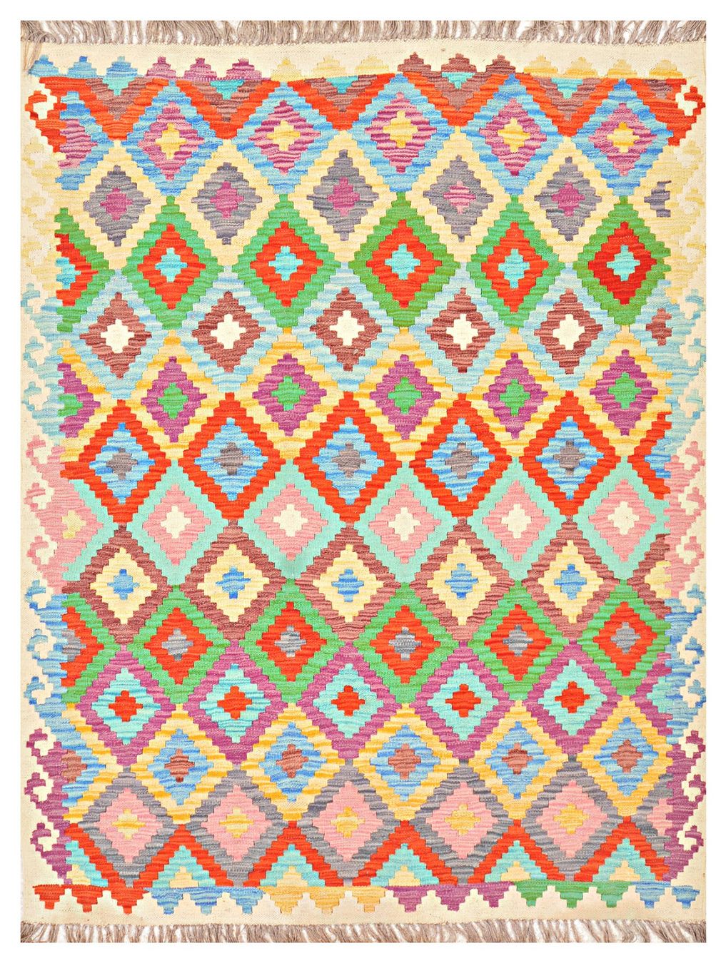Kilim Tappeti: Oriente Kelim Teppich 150x200 Cm – Nuovo e nell'imballaggio originale da Lahore venduto da Fairways79 2