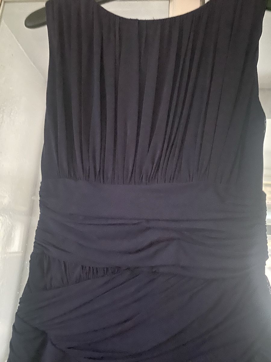 Vestiti: Halston Heritage Maxi Kleid Gr. S, Dunkelblau – Usato da Baden venduto da swiss-alps 4