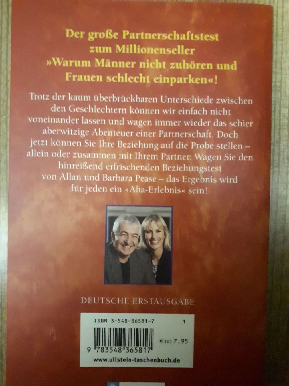 Libri: Allan und Barbara Pease Das Testbuch – Usato da Basel venduto da Alacant 1