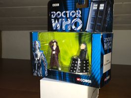 Doctor Who & Davros Figuren Set - SELTEN - Corgi
