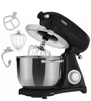 Küchenmaschine Retro 1800W 6L Edelstahl-Rührschüssel