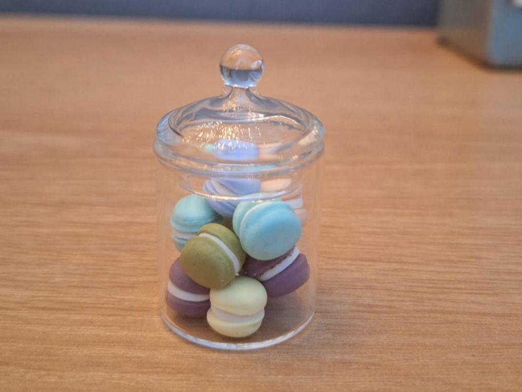 Case e mobili per bambole: Handmade Macarons Glas – Nuovo (secondo la descrizione) da Zürich venduto da HandmadeTinyFood 3