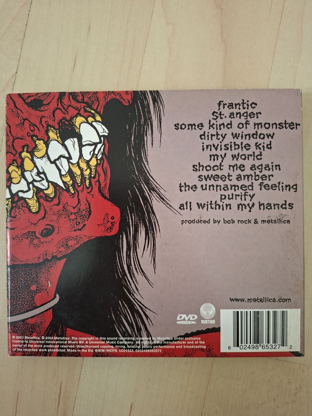 CDs: Metallica St. Anger CD neuwertig – Gebraucht aus Malters von BaHu1603 2