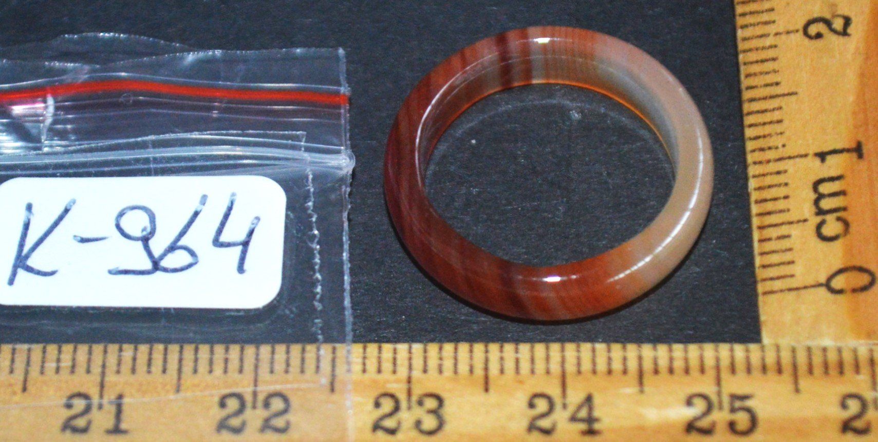 Ringe: Ring K-964 – Achat - Innendurchmesser 17mm – Neu und originalverpackt aus Goldiwil (Thun) von han_v5b7 4