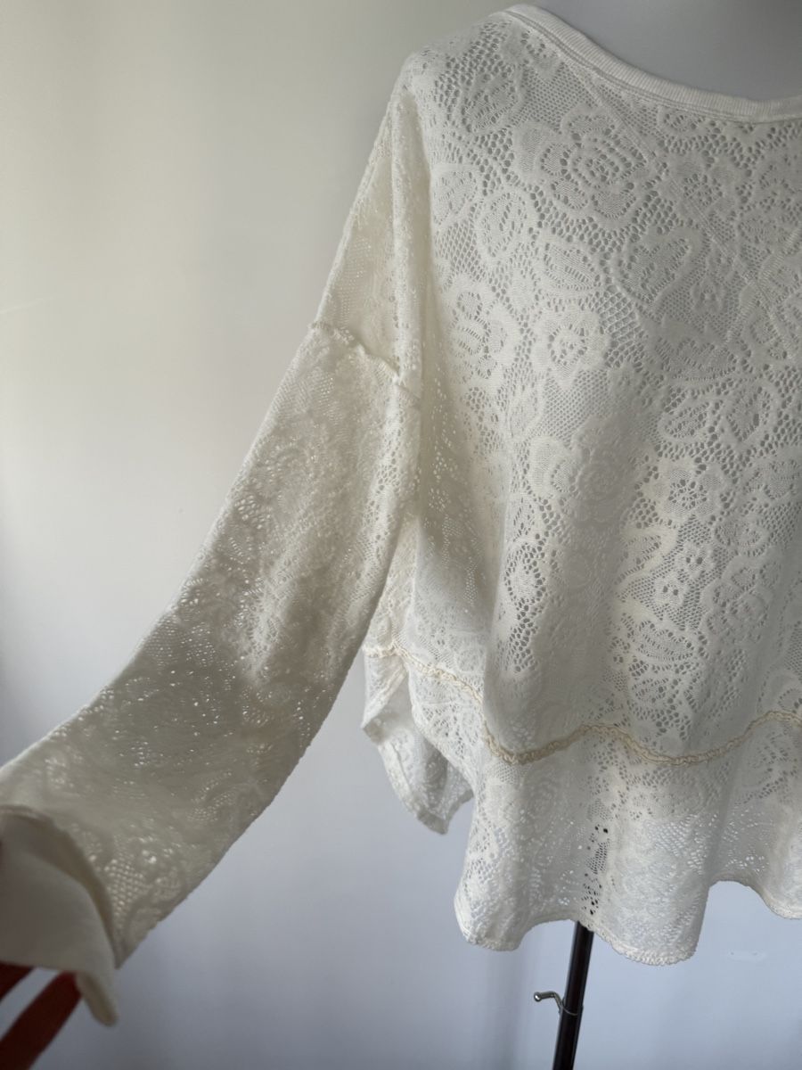 Maglioni & Felpe: Free People Oversized Spitzenpullover, Gr. L, Neuwertig! – Usato da Zürich venduto da JOD213 1