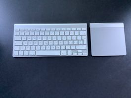 Apple Keyboard (A1314, CH-Layout) & Apple Trackpad (A1339)