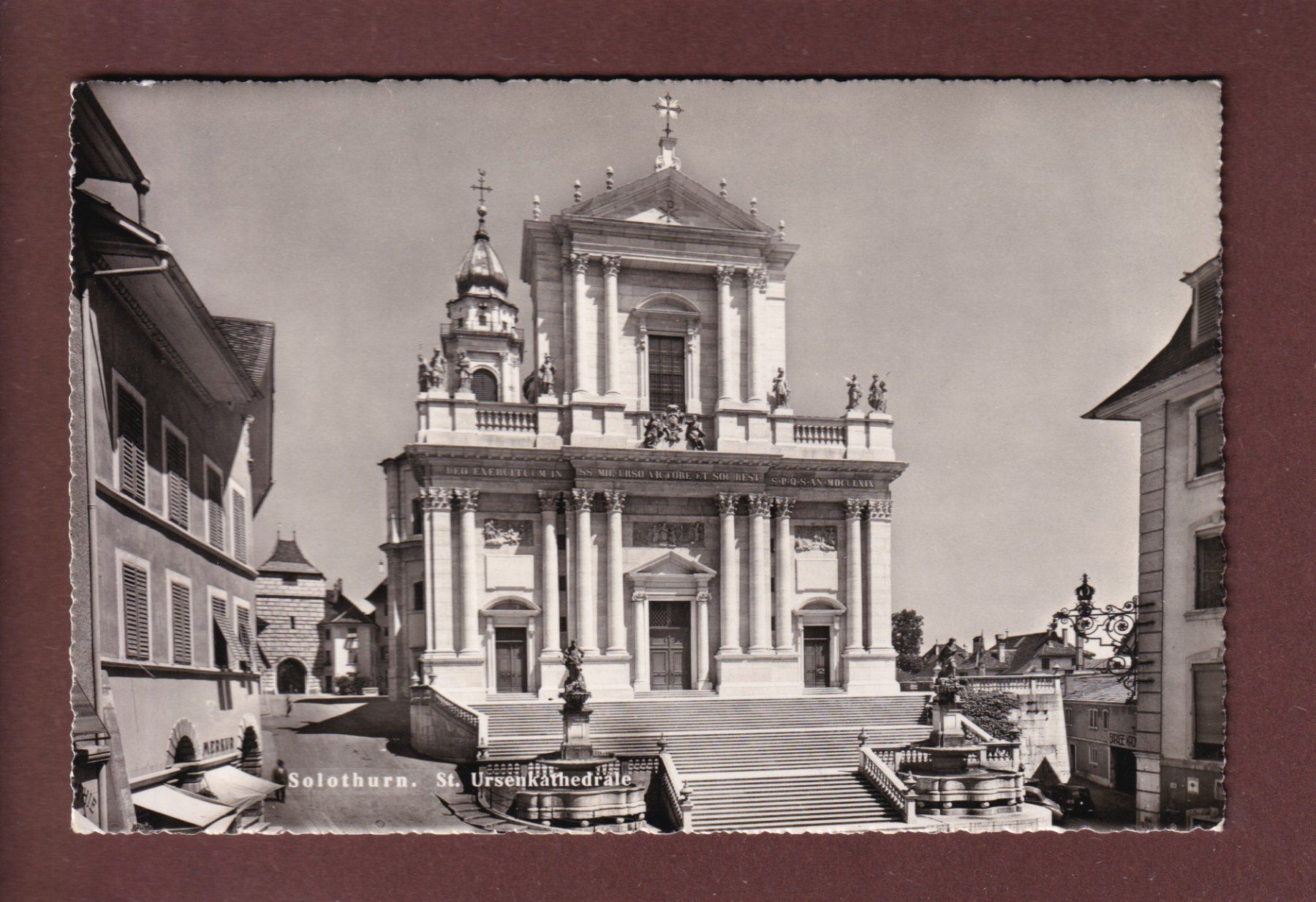 Cartoline postali: SOLOTHURN - St. Ursenkathedrale – Usato da Pully venduto da nicecards
