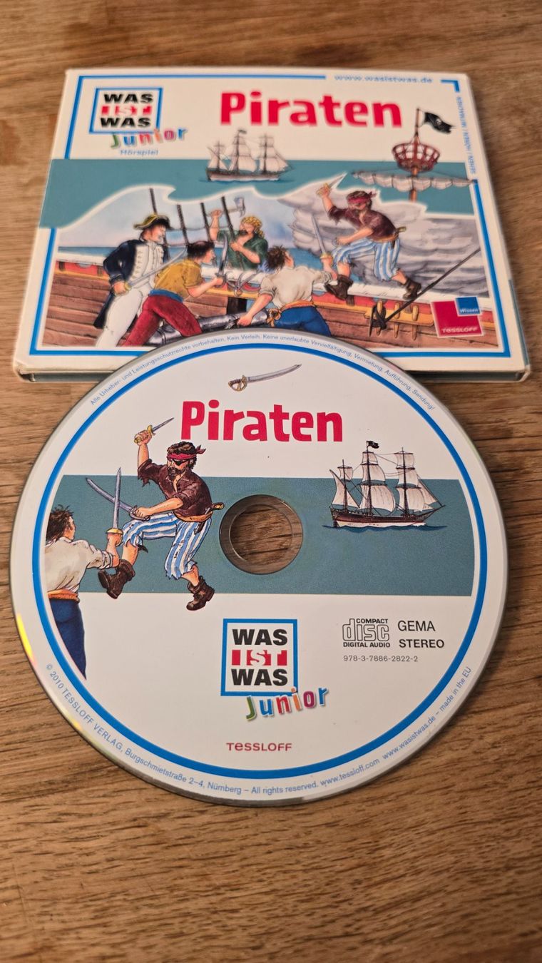 CDs: CD: Piraten - Junior Hörspiel – Gebraucht aus Birmensdorf ZH von Felice8400