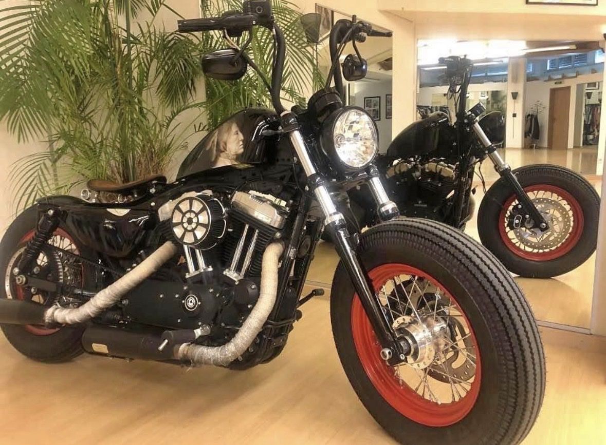 Harley-Davidson Chopper: Harley-Davidson XL 1200 Bobber Umbau – Usato da Au SG venduto da ben_9kp2 1