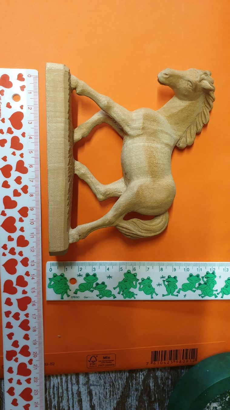 Figuren: Holzfigur Pferd E.Wallnöfer – Gebraucht aus Zürich von ika_jsj7 3
