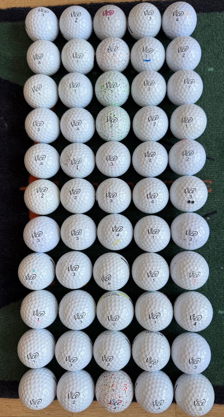 Palloni: 40 Golfbälle Vice, guter Zustand – Usato da Münchenbuchsee venduto da Mantik