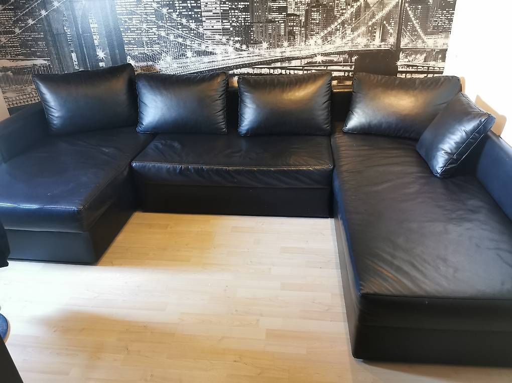 Sofas: Sofa Kunstleder – D'occasion à Kreuzlingen par Davagabondo