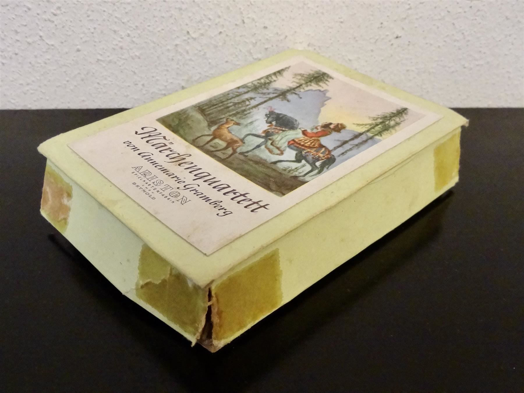 Giochi: schönes altes Quartett MÄRCHEN – Usato da Kerzers venduto da wisaundso 1