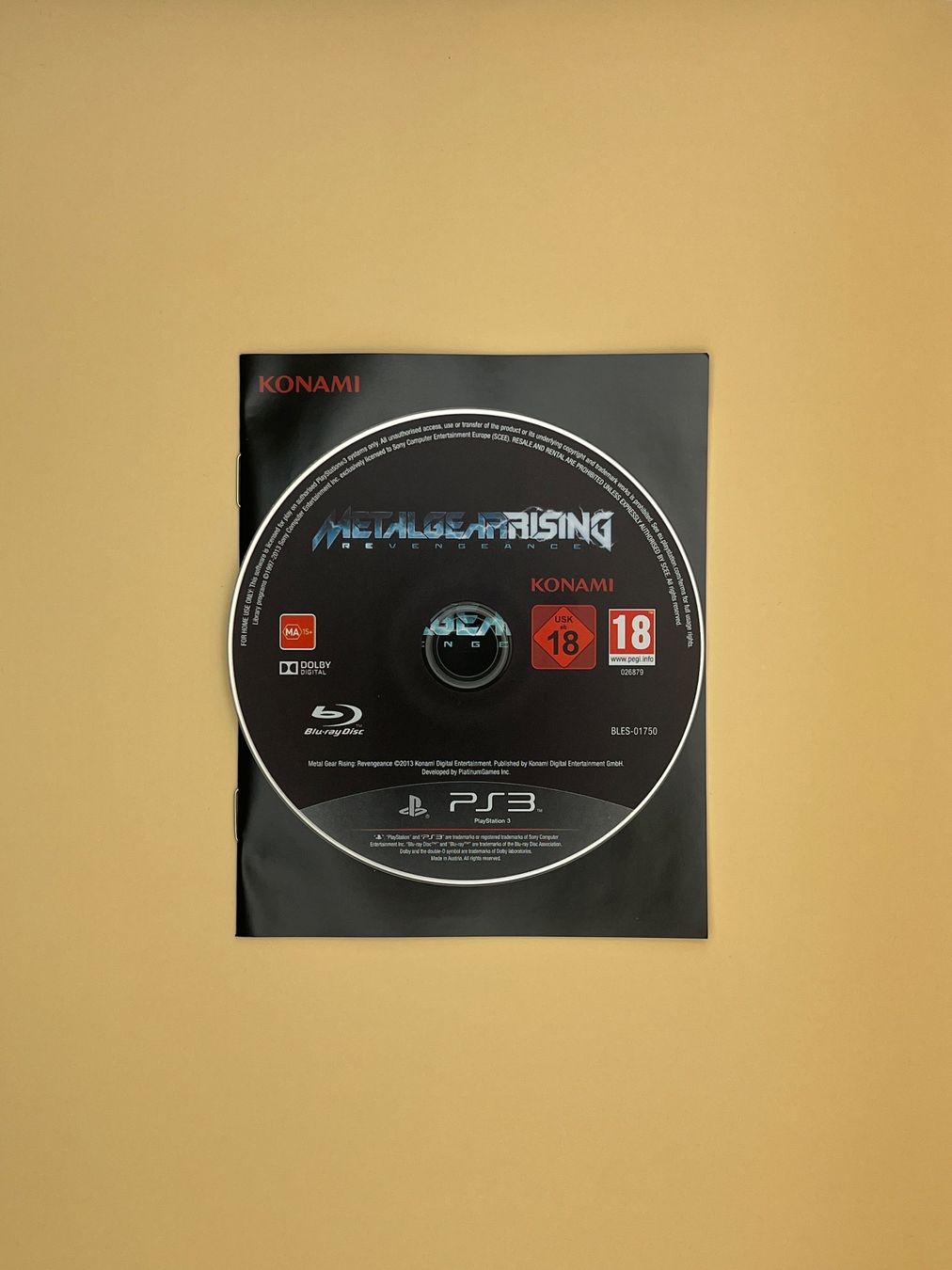 Sony Giochi: PS3 / Metal Gear Rising – Usato da Kölliken venduto da sergesellsretro 2