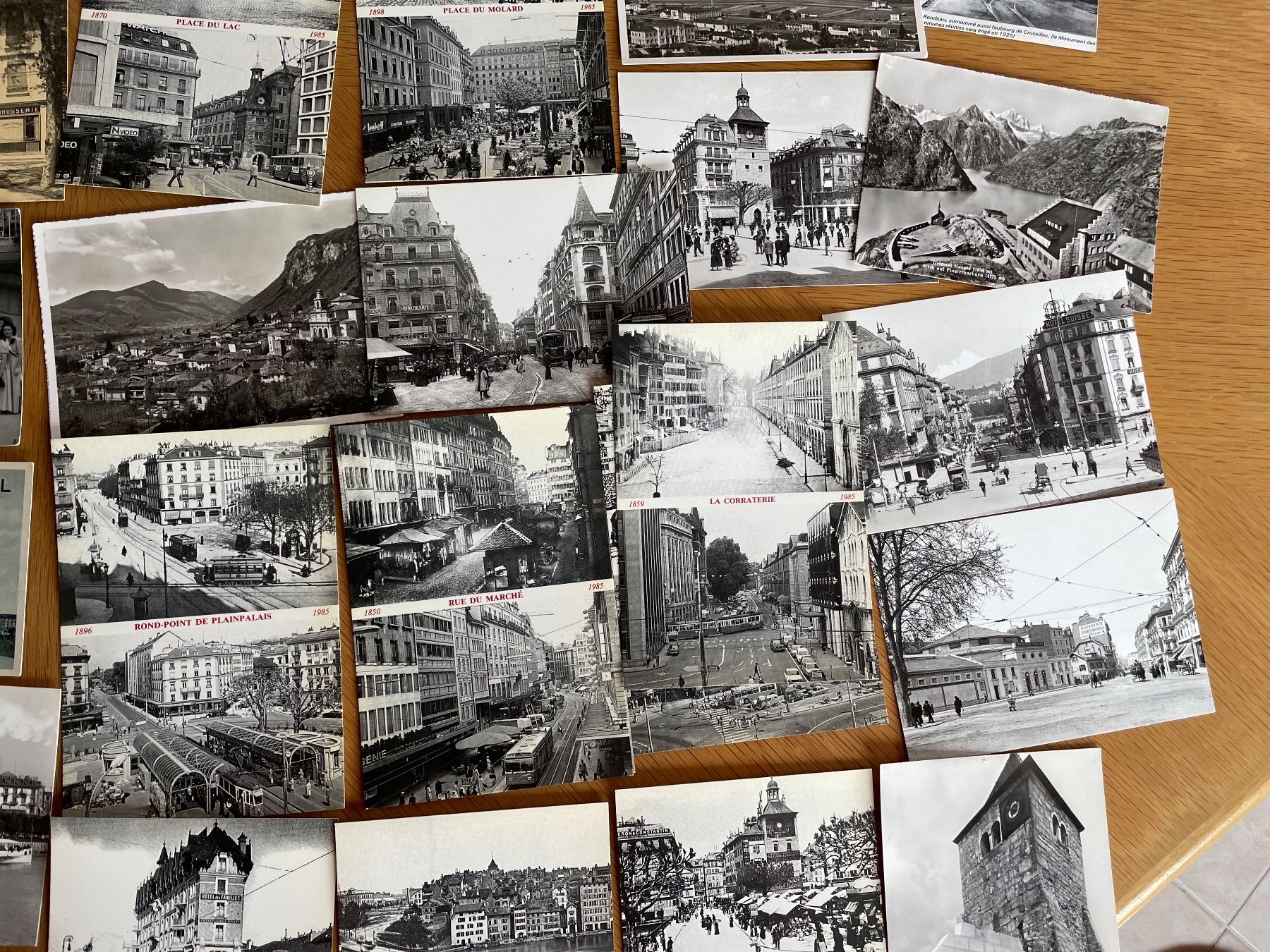 Cartoline postali: 52 cartes N-B Genève... – Usato da Sonceboz-Sombeval venduto da Comment2 7