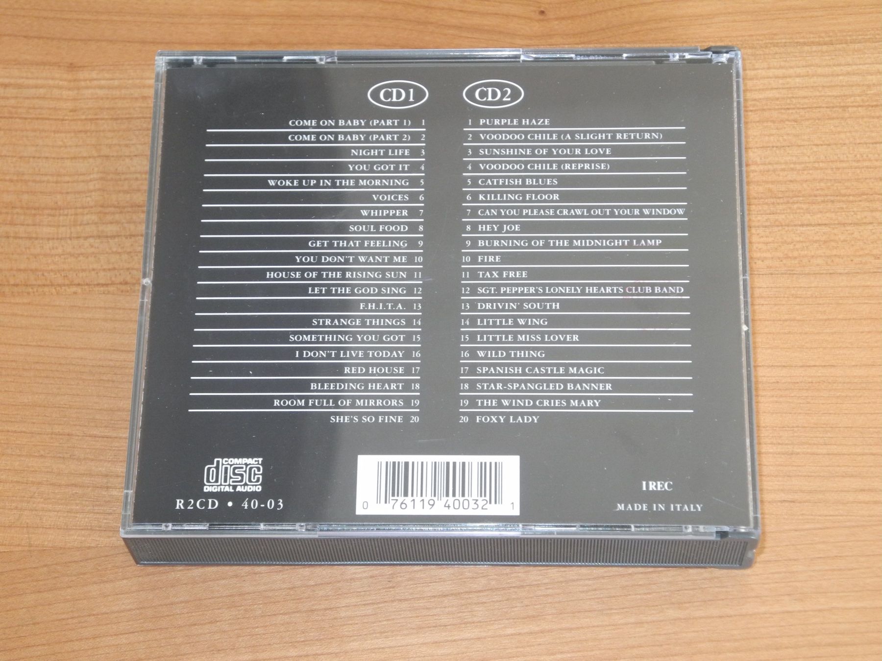 CDs: JIMI HENDRIX: THE GOLD COLLECTION - 2 CDs – Neu (gemäss Beschreibung) aus Fahrwangen von  3