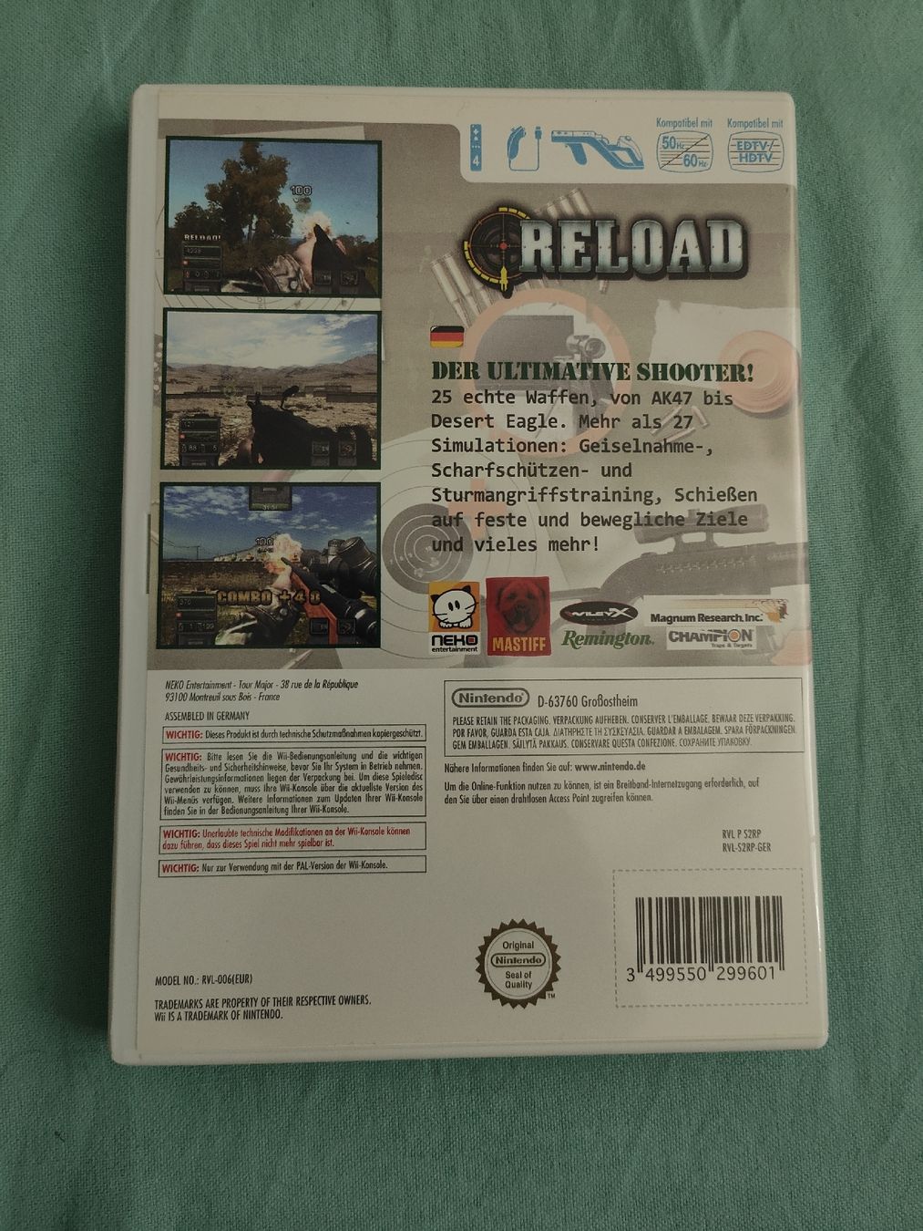 Spiele: Reload Wii – Gebraucht aus Liestal von bebbi1989 1