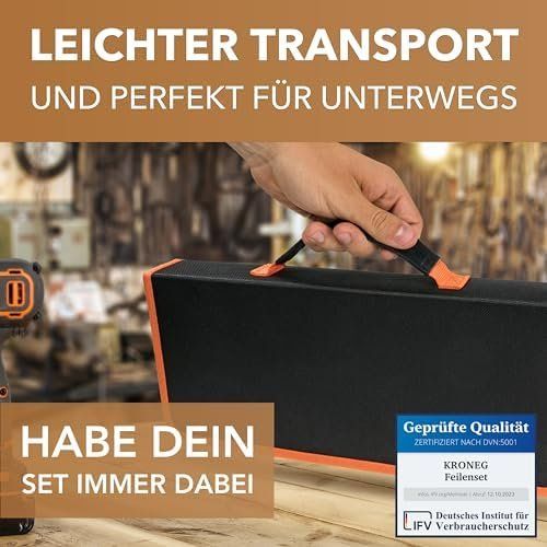 Alle Werkzeuge: Feilenset – Neu und originalverpackt aus Hundwil von Equiply 6