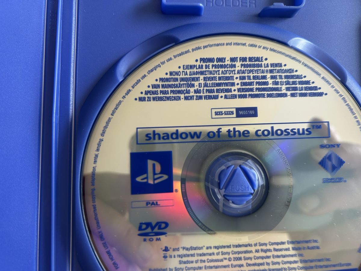 Giochi: Shadow of the Colossus Promo – Usato da Pully venduto da PongDayOne 3