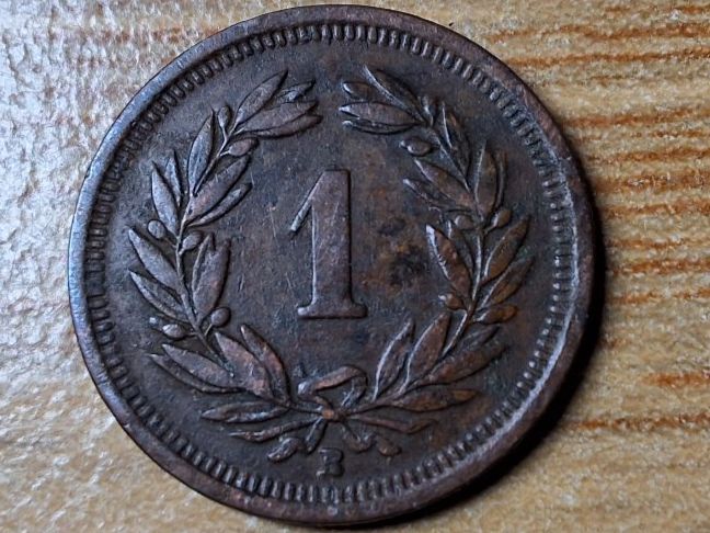 Alle Münzen: 1 Rappen 1911 – Gebraucht aus Münchenstein von purbach1 1