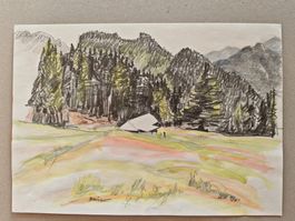 BENNO CAMENZIND – Die Alp Balismatt, Alpnach, 1984