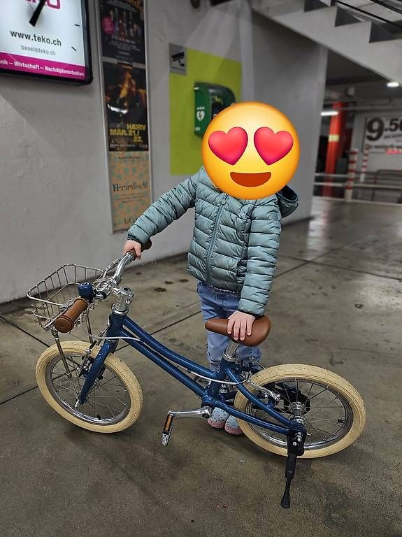 Siech Velos: Kindervelo Marke Siech, Junior 16" blau – Gebraucht aus Rotkreuz von RIKU56