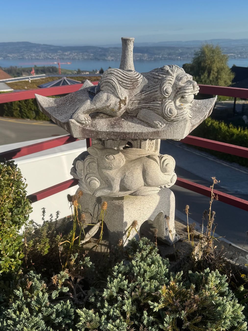 Lanterne: Japanische Gartenlaterne aus Stein – Usato da Schlieren venduto da Freundlich02