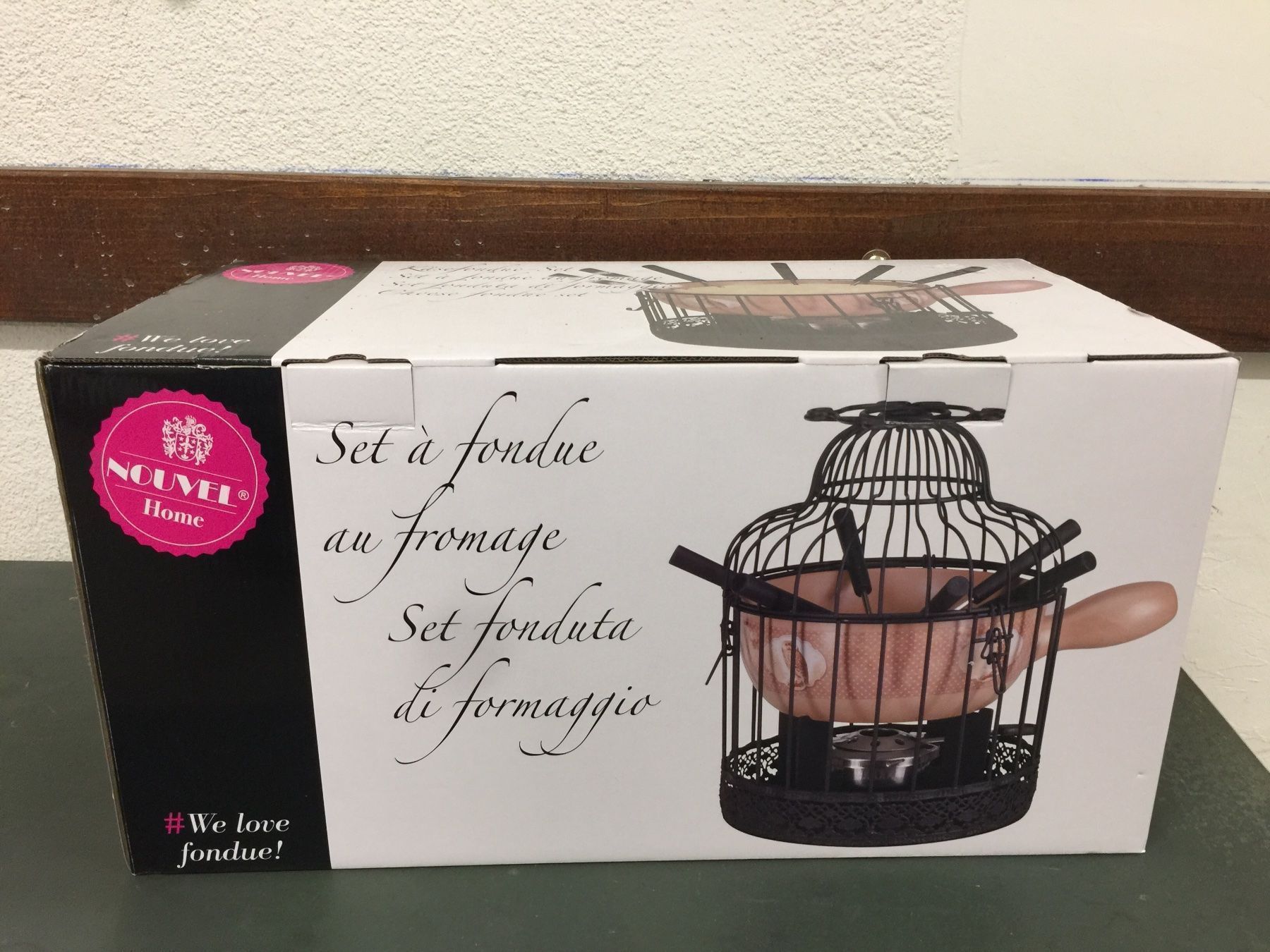 Elettrodomestici da cucina: NOUVEL KÄSEFONDUE SET NEU – Nuovo e nell'imballaggio originale da Dietikon venduto da brocki-eyra 1