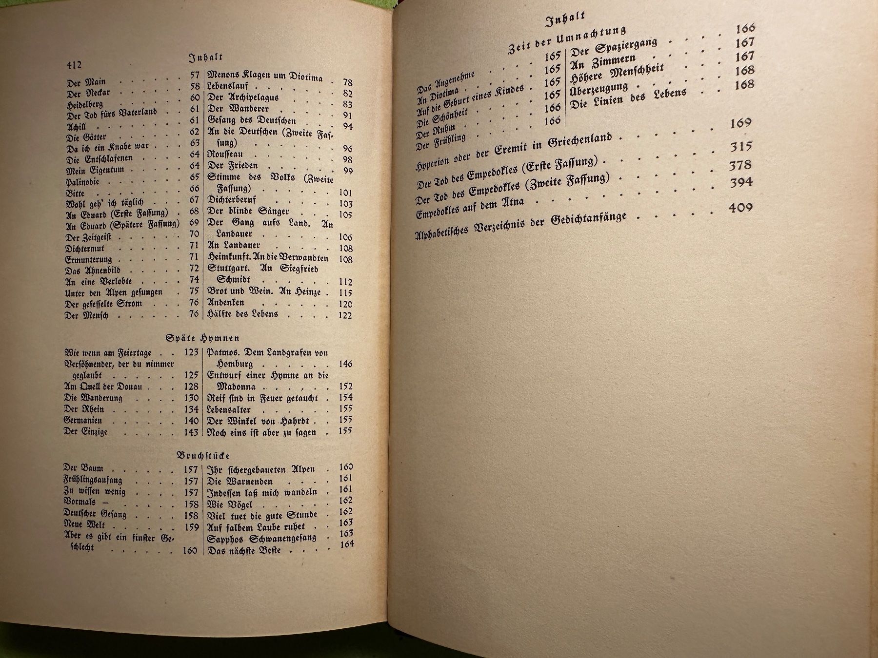Libri: Will Vesper (Hrsg.): Hölderlins Werke. – Usato da Zürich venduto da allp 6