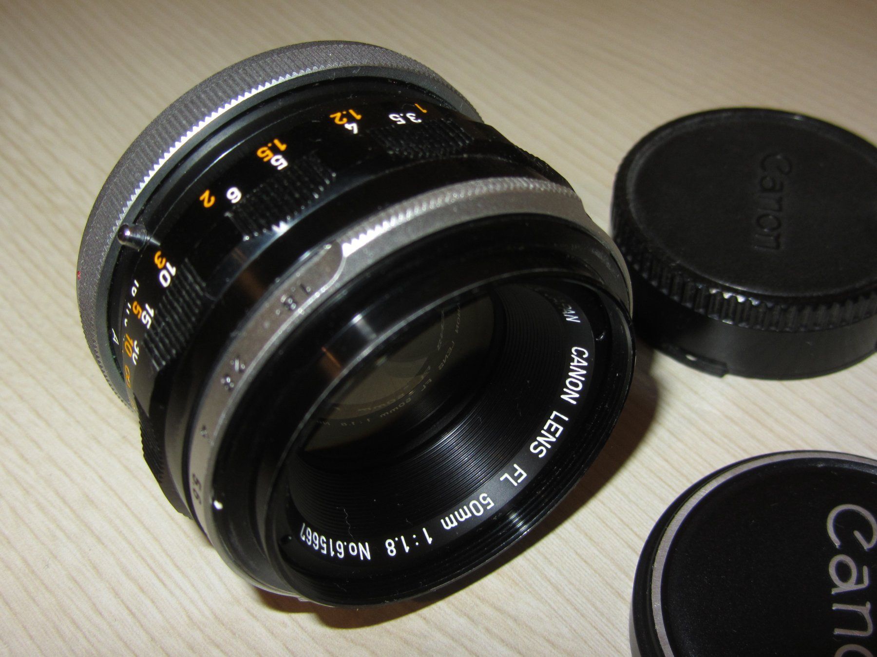 Canon Obiettivi: Stndardobjektiv CANON FL 50 / 1.8 – Difettoso da Beringen venduto da bimbo1109 3