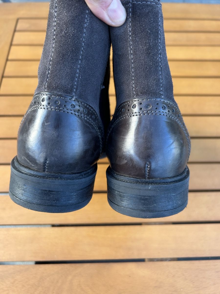 Scarpe da donna: Lederstiefelette von Pier one, Grösse 40, dunkelgrau – Usato da Erlinsbach SO venduto da hallon480 1