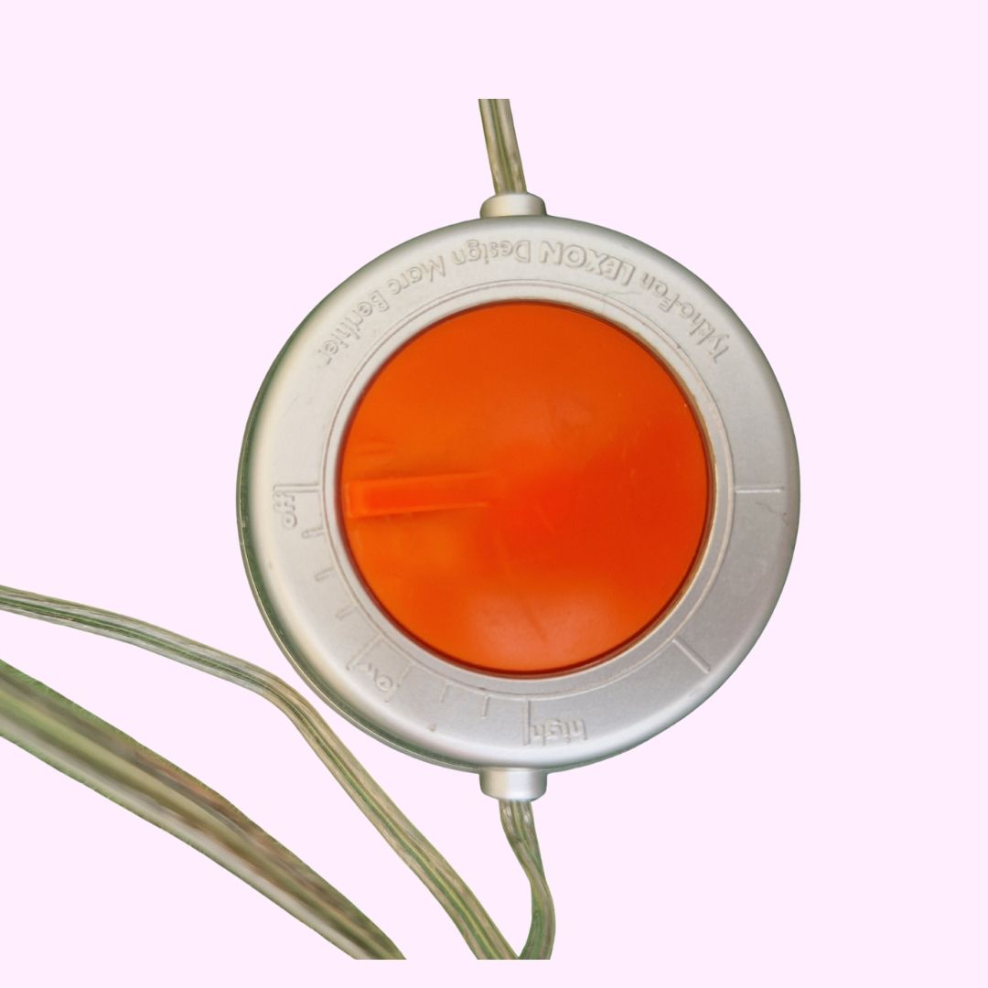 Ventilateurs: Lexon Ventilator orange mit Netzteil  – D'occasion à Bern par Vintagefromthefuture 3