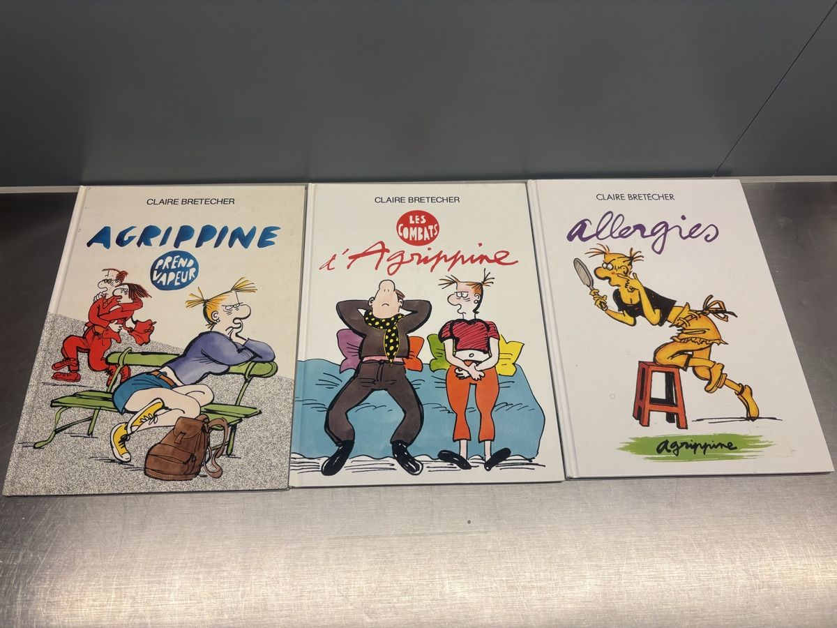 Fumetti: AGRIPPINE x3 - CLAIRE BRETÉCHER – Usato da Bern venduto da jcmda
