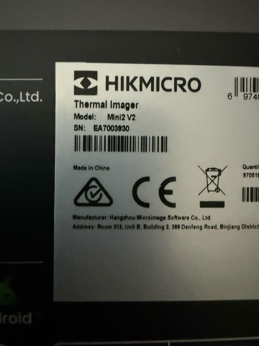Videocamere: Hikmicro Mini V2 Serie Neu Original verpackt – Nuovo e nell'imballaggio originale da Baar venduto da HuskyKojote 2
