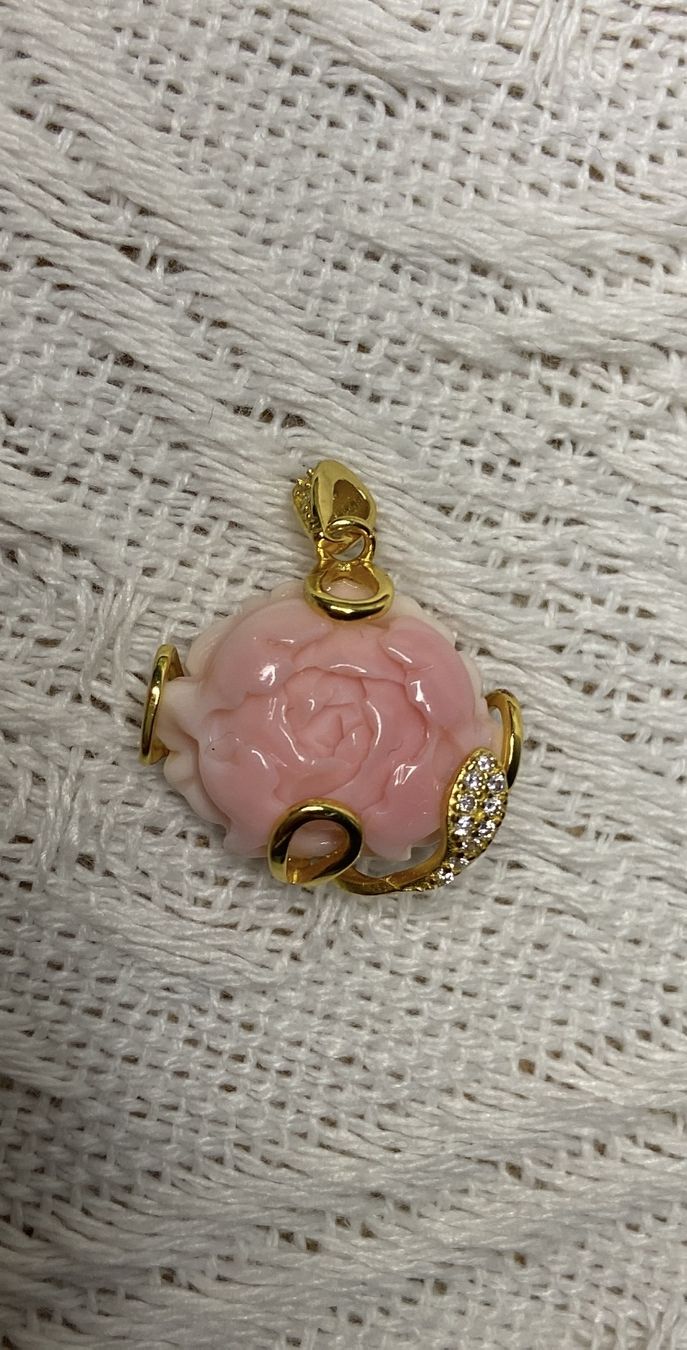 Ciondoli: Conshell Anhänger Gold aus 925 Silber Rose Design – Nuovo (secondo la descrizione) da St. Gallen venduto da GIULESGG 9
