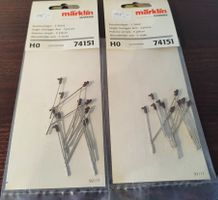 MÄRKLIN: 10 X EINZELAUSLEGER 74151 OVP