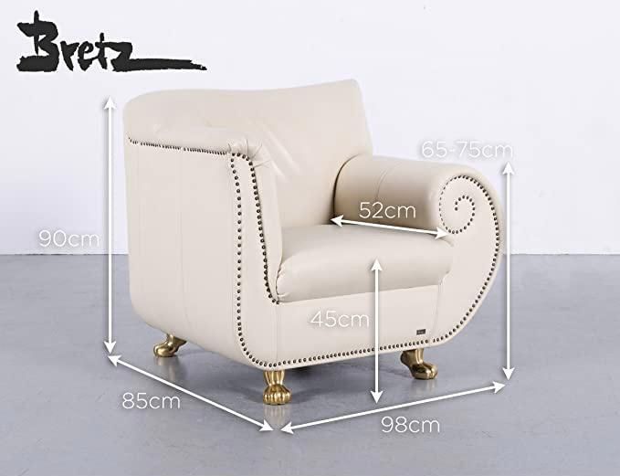 Bretz Divani: BRETZ SOFA, SESSEL, GLASTİSCH WEİSS im Set oder Einzel – Usato da Zürich venduto da Yuece 2