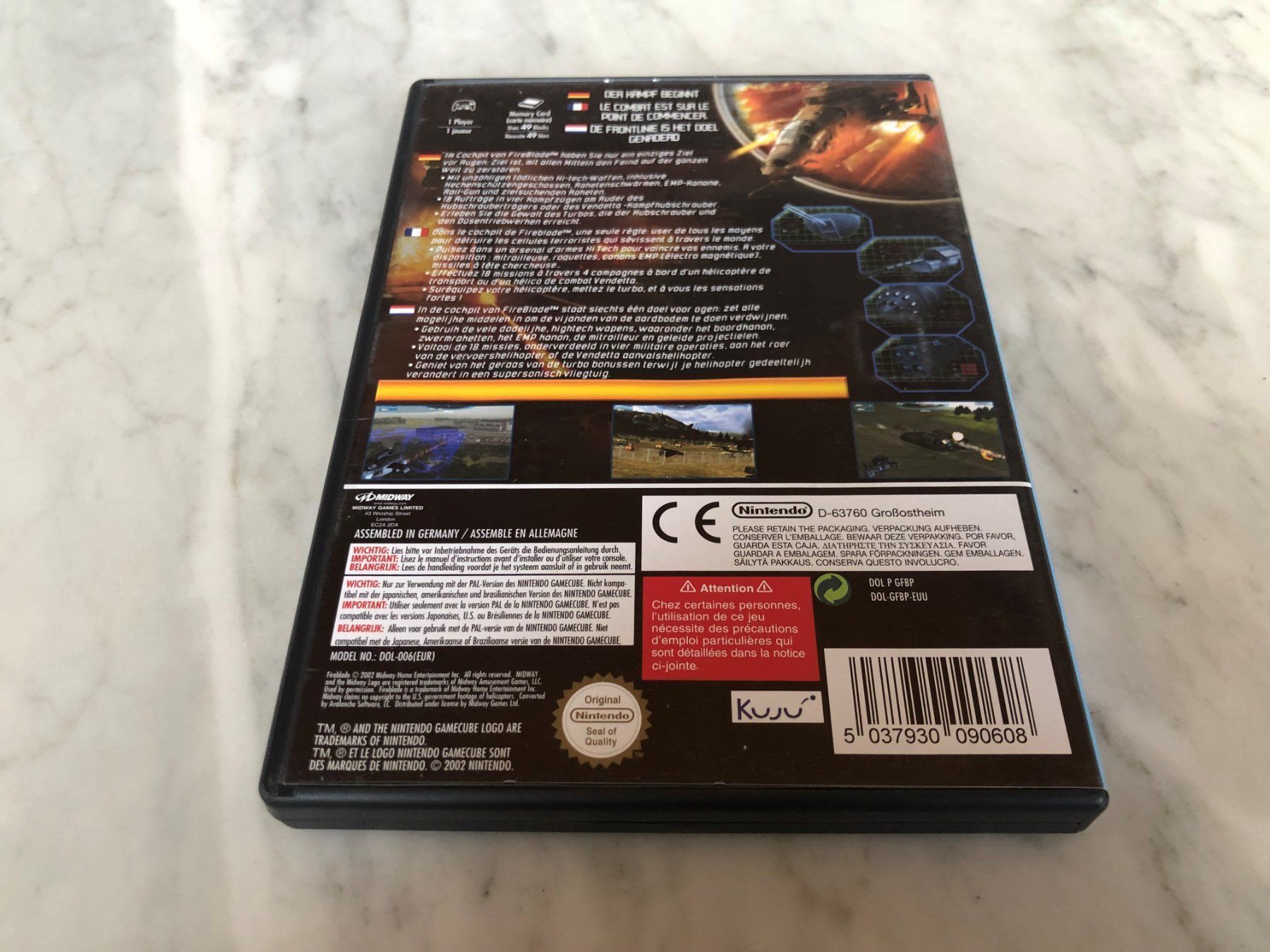 Nintendo Giochi: FIRE BLADE SPIEL FÜR NINTENDO GAMECUBE – Usato da hägendorf venduto da twilightprincess 2