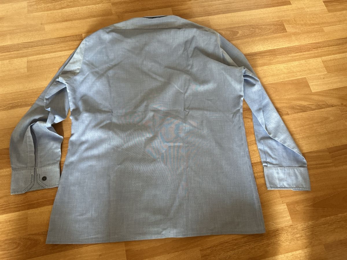 Camicie: Ackermann Herrenhemd hellblau einf. Brustweite ca. 60 cm – Usato da St. Gallen venduto da mai_2lcj 4